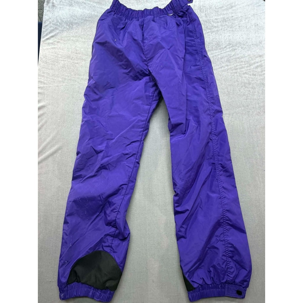 Vintage Columbia Sportswear Women Ski‎ Pants Blue Purple 100% Nylon Small